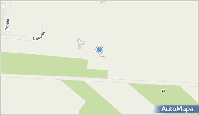 Miszewko Strzałkowskie, Łamana, 14a, mapa Miszewko Strzałkowskie