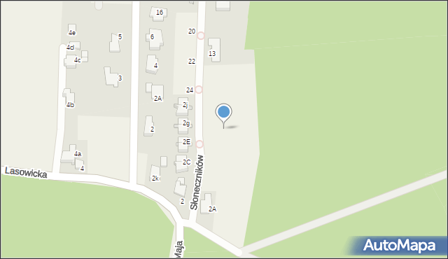 Nowe Chechło, Lasowicka, 2m, mapa Nowe Chechło