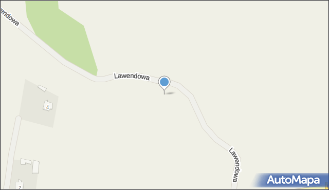 Nowinki, Lawendowa, 25, mapa Nowinki