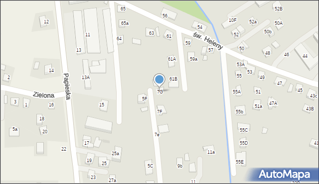 Nowy Sącz, Lachów Sądeckich, 7G, mapa Nowego Sącza