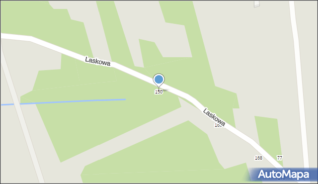 Otwock, Laskowa, 150, mapa Otwock