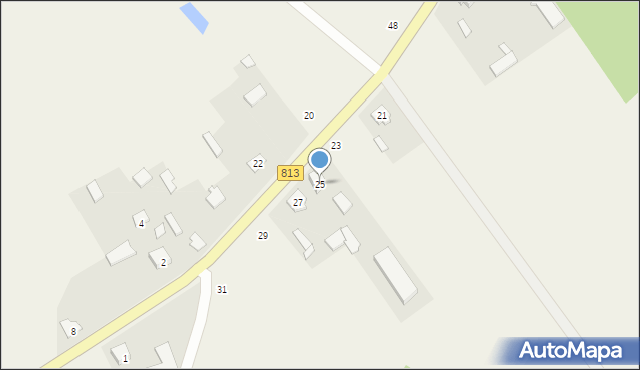 Parczew, Laskowska, 25, mapa Parczew