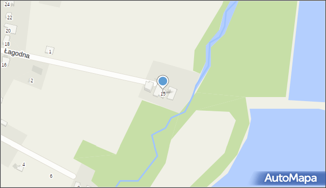 Pierściec, Łagodna, 15, mapa Pierściec