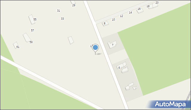 Podmokle Małe, Laski Dolne, 15, mapa Podmokle Małe