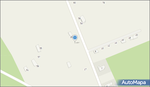 Podmokle Małe, Laski Dolne, 27, mapa Podmokle Małe