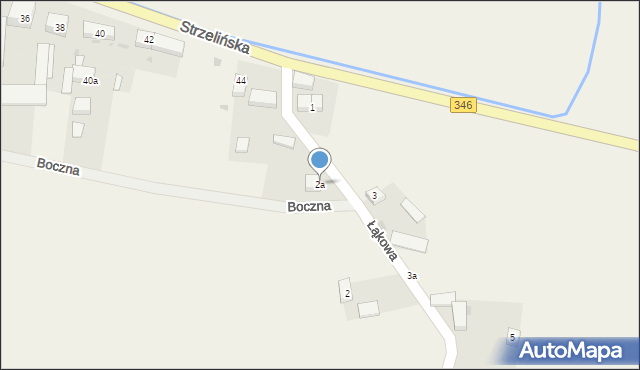 Przecławice, Łąkowa, 2a, mapa Przecławice