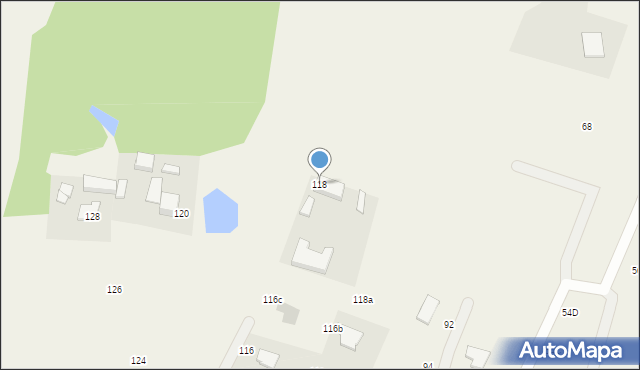 Przyjaźń, Łąkowa, 118, mapa Przyjaźń