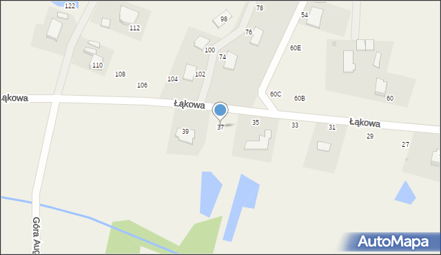 Przyjaźń, Łąkowa, 37, mapa Przyjaźń