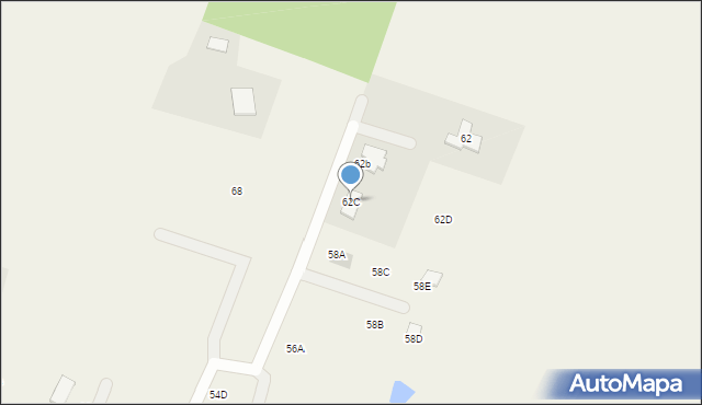 Przyjaźń, Łąkowa, 62C, mapa Przyjaźń