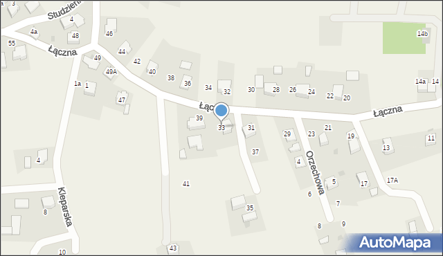 Radostowice, Łączna, 33, mapa Radostowice