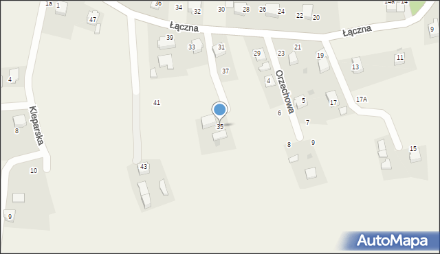 Radostowice, Łączna, 35, mapa Radostowice