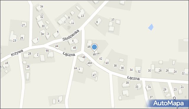 Radostowice, Łączna, 44, mapa Radostowice