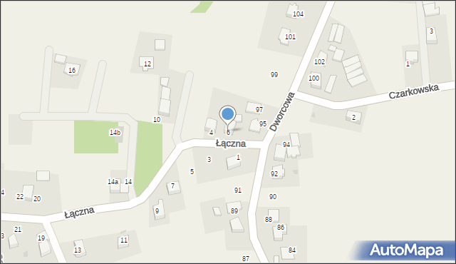 Radostowice, Łączna, 6, mapa Radostowice