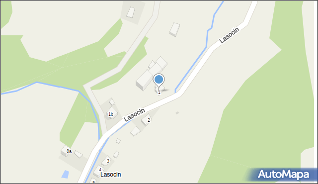 Rościszów, Lasocin, 1, mapa Rościszów