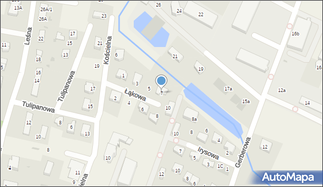 Rotmanka, Łąkowa, 7, mapa Rotmanka