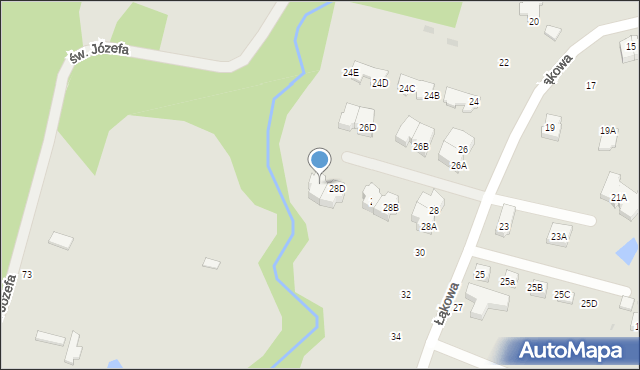 Rumia, Łąkowa, 28E, mapa Rumia