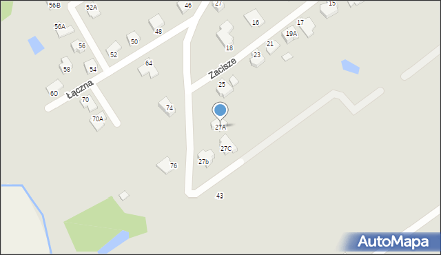 Rypin, Łączna, 27A, mapa Rypin