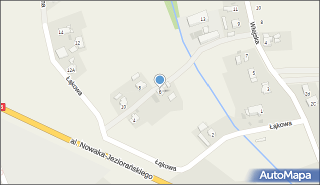 Rzeczyce, Łąkowa, 6, mapa Rzeczyce