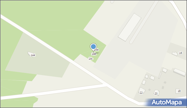 Siemianówka, Łąkowa, 14b, mapa Siemianówka