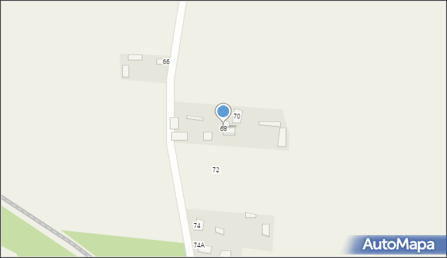 Siemianówka, Łąkowa, 68, mapa Siemianówka