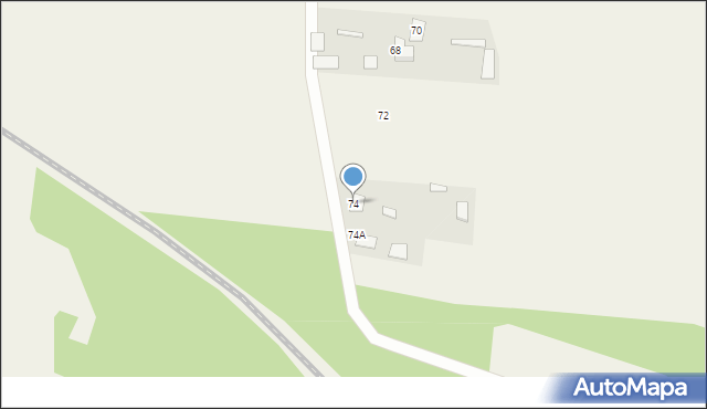 Siemianówka, Łąkowa, 74, mapa Siemianówka