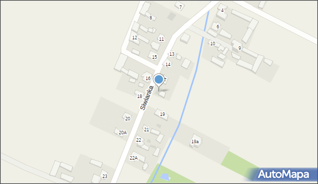 Siwianka, Lawendowa, 44, mapa Siwianka