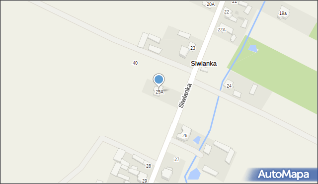 Siwianka, Lawendowa, 57, mapa Siwianka
