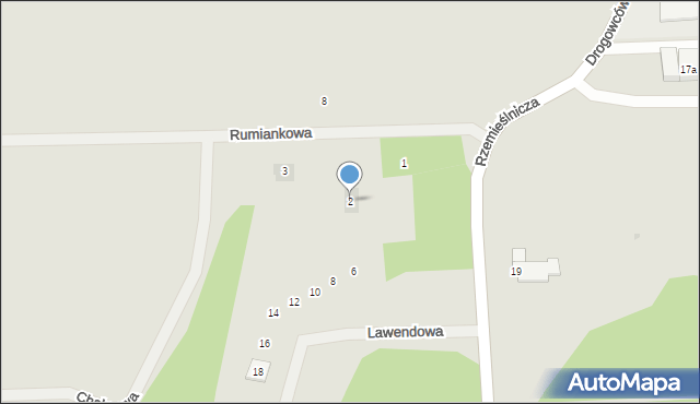 Skarszewy, Lawendowa, 2, mapa Skarszewy