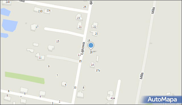 Skierniewice, Łąkowa, 16, mapa Skierniewic