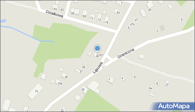 Sochaczew, Łąkowa, 41, mapa Sochaczew
