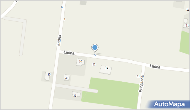 Sowlany, Ładna, 5, mapa Sowlany
