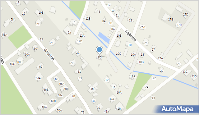 Stanisławów Drugi, Łąkowa, 8D, mapa Stanisławów Drugi