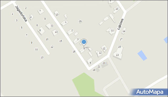 Stepnica, Łąkowa, 4, mapa Stepnica