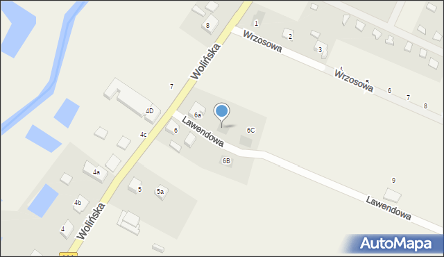 Stepniczka, Lawendowa, 1, mapa Stepniczka