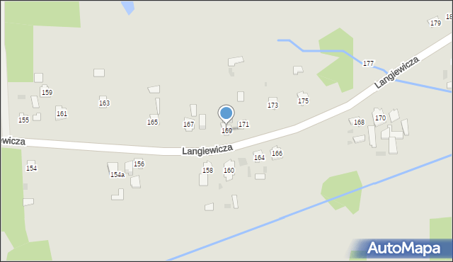 Suchedniów, Langiewicza Mariana, gen., 169, mapa Suchedniów