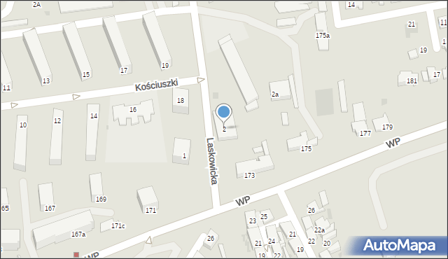 Świecie, Laskowicka, 2, mapa Świecie