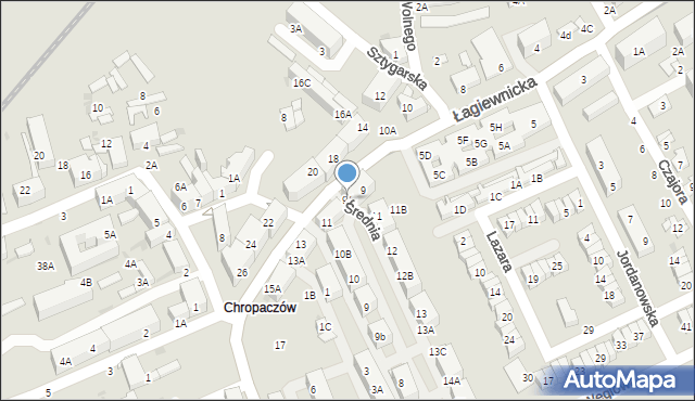 Świętochłowice, Łagiewnicka, 9A, mapa Świętochłowice
