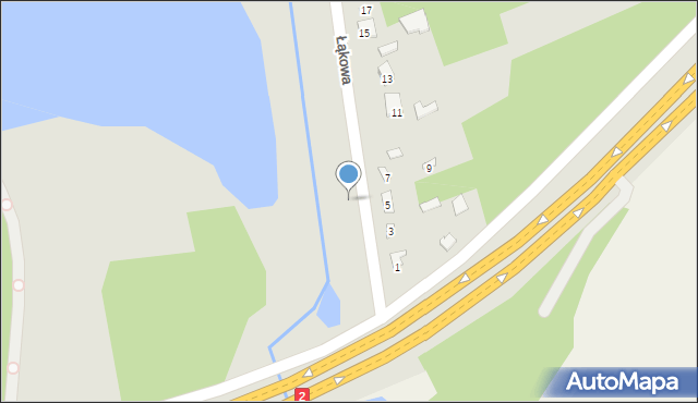 Terespol, Łąkowa, 2e, mapa Terespol