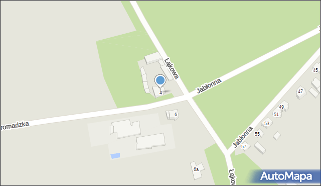 Tuliszków, Łąkowa, 4, mapa Tuliszków