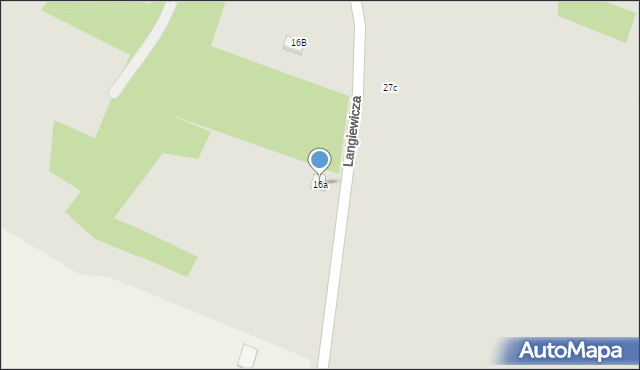 Wąchock, Langiewicza Mariana, gen., 16a, mapa Wąchock