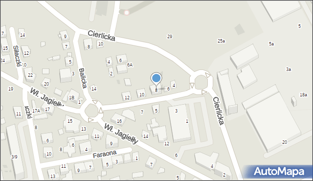 Warszawa, Lalki, 8, mapa Warszawy