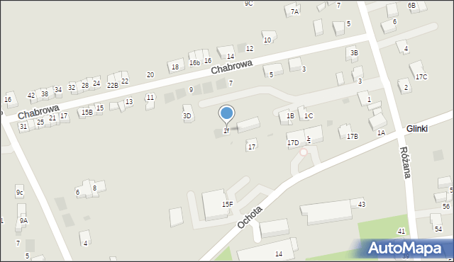 Wieliczka, Łany, 1f, mapa Wieliczka