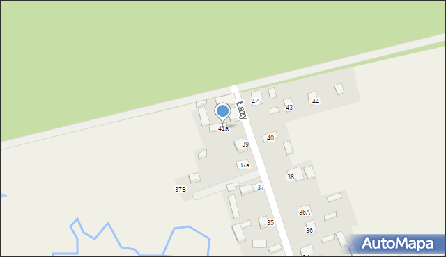 Wilków, Łazy, 41a, mapa Wilków