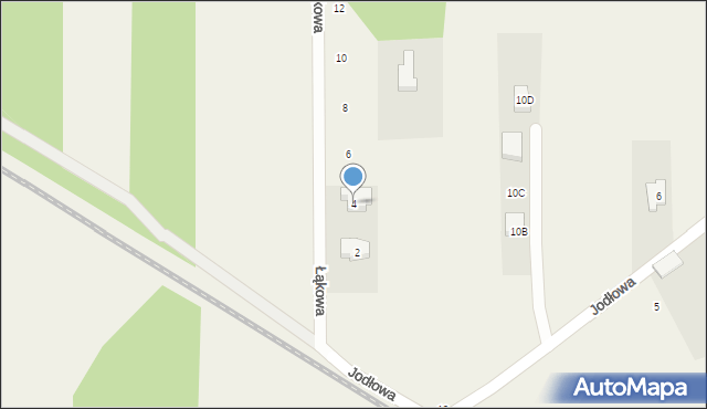 Włynkówko, Łąkowa, 4, mapa Włynkówko