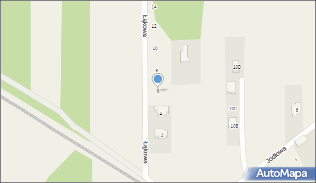 Włynkówko, Łąkowa, 6, mapa Włynkówko