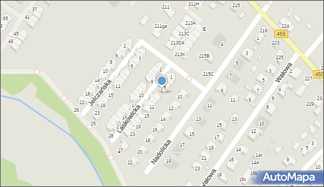 Wrocław, Laskowicka, 7, mapa Wrocławia