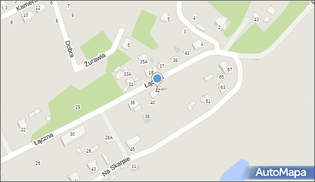 Wyszków, Łączna, 42, mapa Wyszków