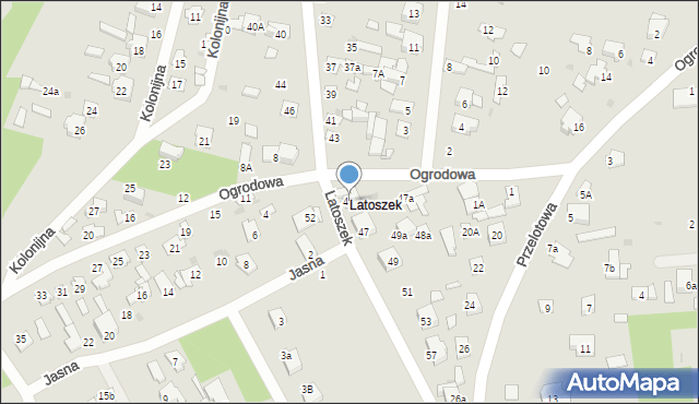 Wyszków, Latoszek, 45, mapa Wyszków