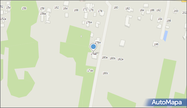 Zduńska Wola, Łaska, 174a, mapa Zduńska Wola
