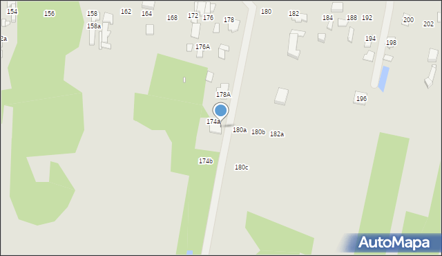 Zduńska Wola, Łaska, 178B, mapa Zduńska Wola